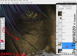 Rag Skin using Adobe Photoshop