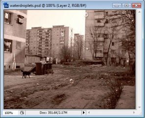 Creating Water Droplets