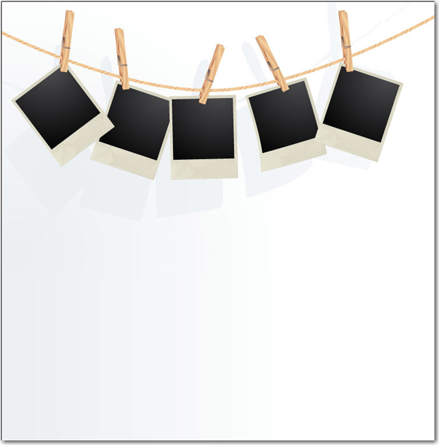 polaroid layout