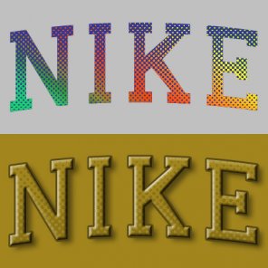 Photoshop Halftone Text Effect