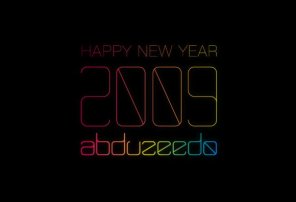 New Year Creating a New Typeface in Illustrator