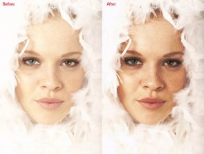 How to correct an overexposed photo in photoshop