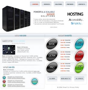 Web Hosting Layout