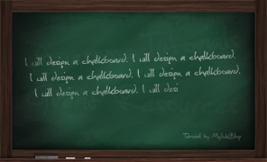 Design a Realistic Chalkboard in Photoshop