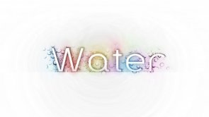 Design a Super Sleek Text Effect with Water Drop Texture