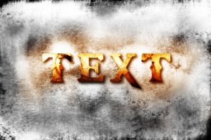 Design a God of War III Inspired Cracked Text Effect in Photoshop