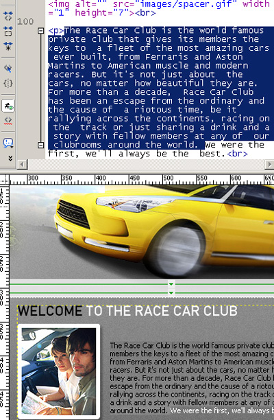 How to create a website for a car club 7