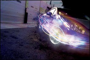 Give a Car Photo Super Slick Lighting Effects