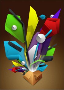 Create Abstract Fake 3D Objects in Photoshop 