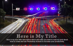 Streamline Your Blogging With Actions