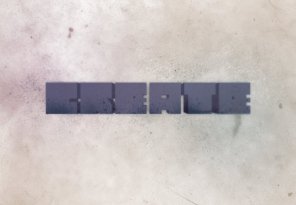 How to Create a Textured Grungy 3D Type Design