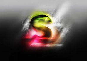 Create gloomy text effect by utilising the amazing cloud filter in photoshop