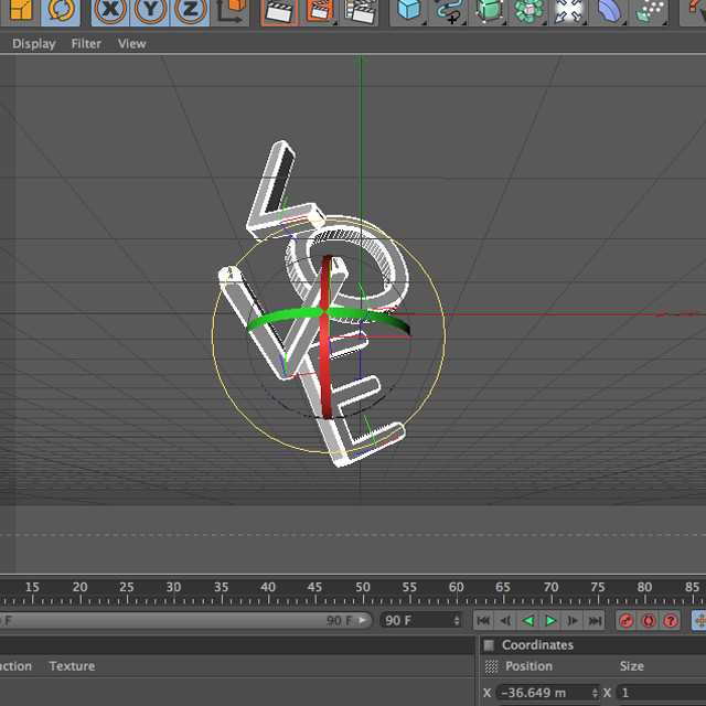 3d Valentine's Day Typography Exclusive Tutorial 9