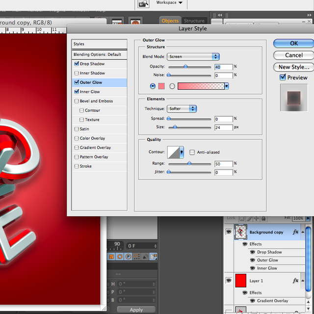 3d Valentine's Day Typography Exclusive Tutorial 24