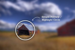 Create A Simple Preview/Highlight Circle