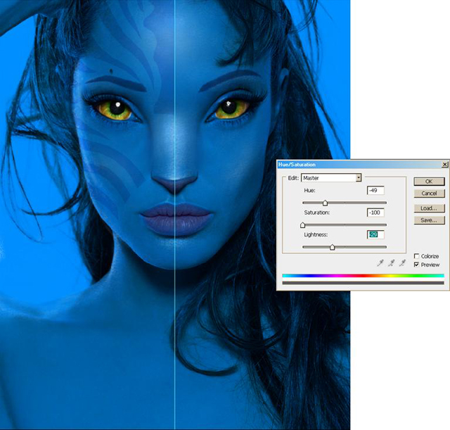 Angelina Jolie as a Na'vi from Avatar Movie 39