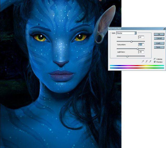 Angelina Jolie as a Na'vi from Avatar Movie 31