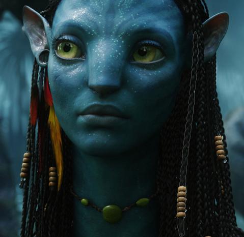 Angelina Jolie as a Na'vi from Avatar Movie 49