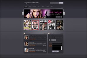 Designing Cool Interface for Magazine Portal