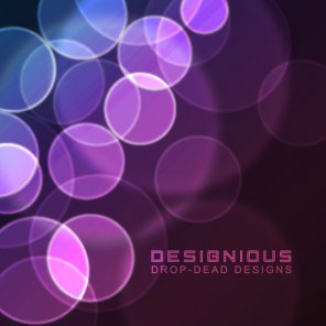 Bokeh Vector Background in Illustrator