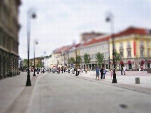 Faking a Tilt Shift Photo