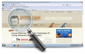 A Nice Magnifying Glass Icon