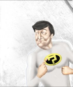 How To Create a Superhero Stephen Fry in Photoshop