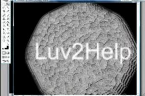 Cracked Blue Flame Text Using Photoshop (Video Tutorial)