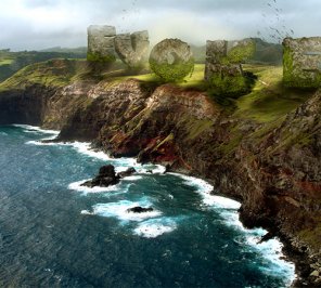 Creating organic 3d text