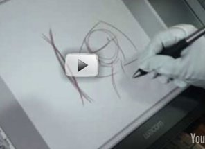 Wacom Cintiq Drawing Technique (Video Tutorial)