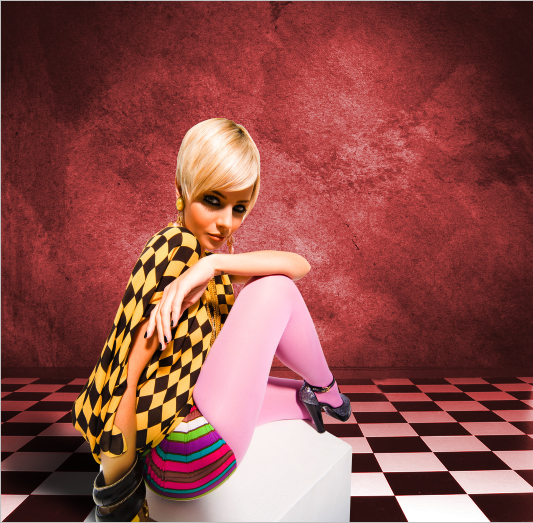 Fashion Victim - 3D Anaglyph Photoshop Tutorial 9