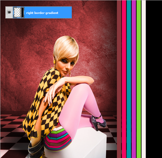 Fashion Victim - 3D Anaglyph Photoshop Tutorial 12