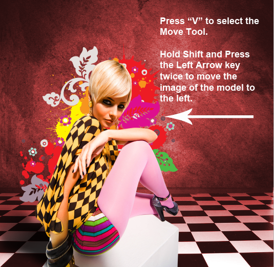 Fashion Victim - 3D Anaglyph Photoshop Tutorial 4