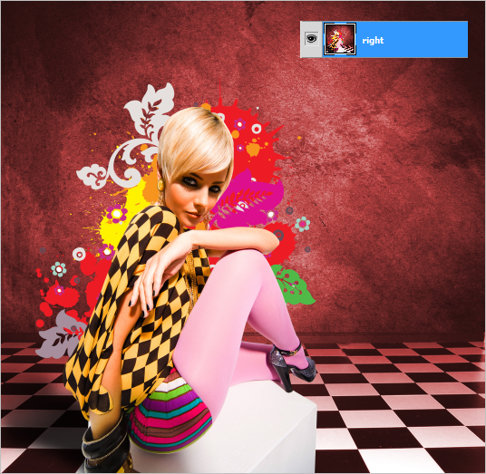 Fashion Victim - 3D Anaglyph Photoshop Tutorial 5