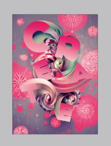 Create 3d type art using photoshop cs5