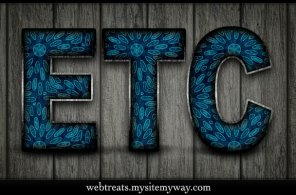 Blue Retro Grunge text effect