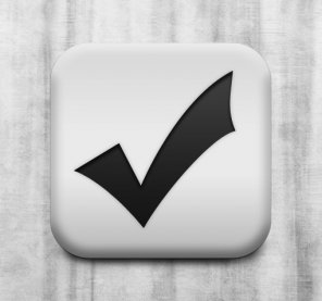 Matte White Square Social Media Icons