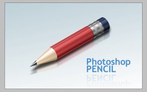 How to  Create a Super Shiny Pencil Icon