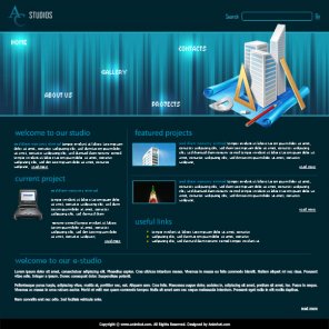 Create a Dark Professional Website