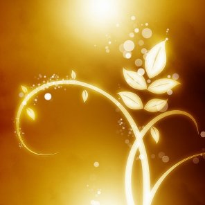 Simple Glowing Floral Pattern Creation in Photoshop