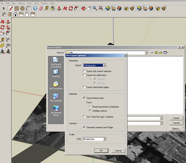 Exterior Scenes in 3d Max 8