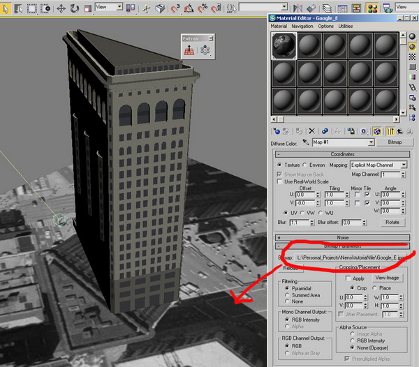 Exterior Scenes in 3d Max 10