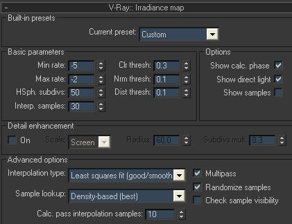 Exterior Scenes in 3d Max 1