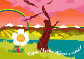 Design a Character for a T-shirt Print