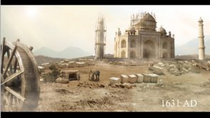 Matte painting tutorial of tajmahal using photoshop