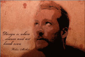 Create a line art illustration from photo