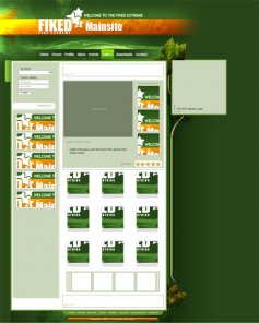 How To Create a Green Grunge Web Layout