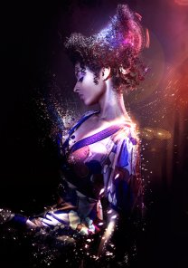 Design an Intense Particle Illustration Using Photoshop