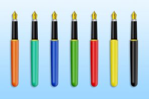 Quickly And Easily To Draw The Pen Icon