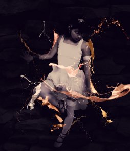 Design an Awesome Paint Splattered Dancer